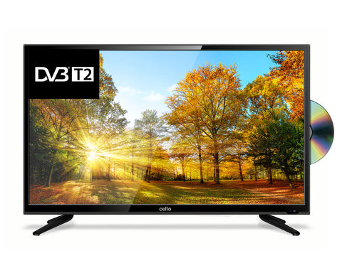 CELLO 32" LED TELEVISION WITH BUILT IN DVD 