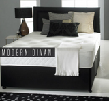 Divan Bed Set with 2 Drawer Base, Headboard and Mattress