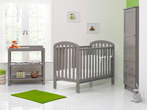 Lily Cot 3 Piece Furniture Set - Taupe Grey