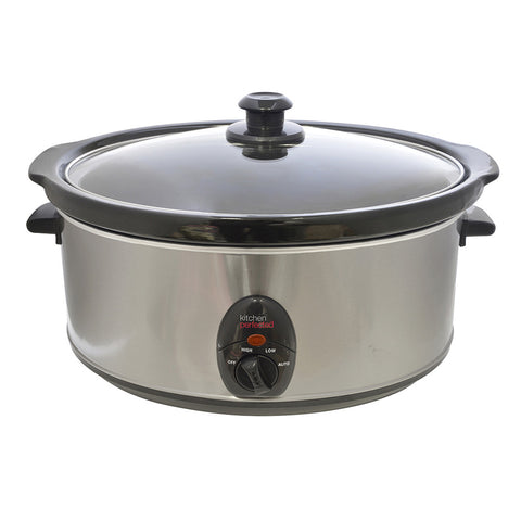 LLOYTON STAINLESS STEEL 6.5L SLOW COOKER - MK Choices CIC