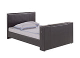TV Bed - Faux Leather with Electric Lift
