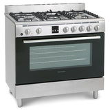 MONTPELLIER ESSENTIAL COLLECTION  90CM SINGLE CAVITY DUEL FUEL RANGE COOKER - MK Choices CIC