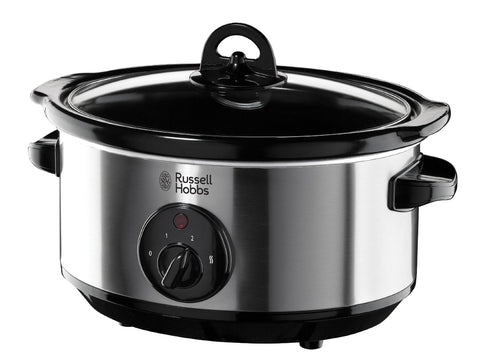 RUSSELL HOBBS STAINLES STEEL 3.5L SLOW COOKER - MK Choices CIC