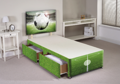 Football Divan Bed Set