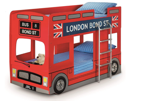 London Bus Bunk Bed Set