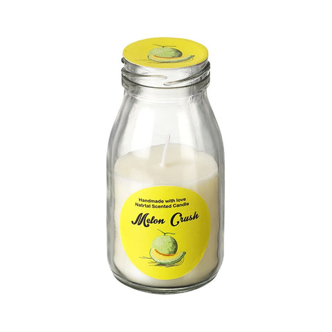 Melon Crush Scented Candle in a Bottle